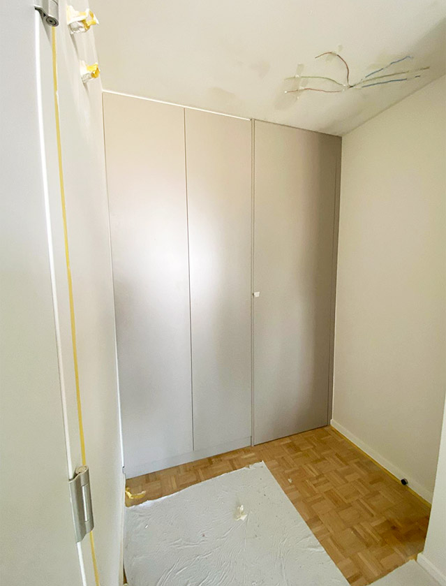 IRC Rénovation - Knokke — Menuiserie intérieure