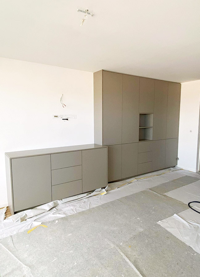 IRC Rénovation - Knokke — Menuiserie intérieure