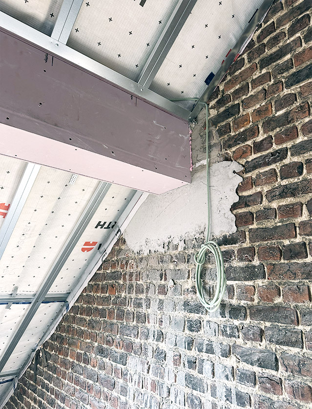 IRC Rénovation - Etterbeek — Rehausse école