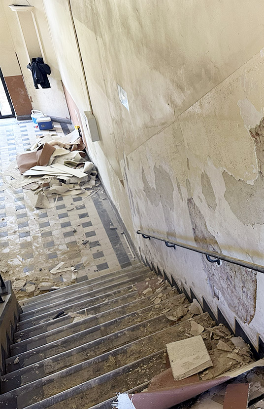 IRC Rénovation -  Sacré-Cœur — Cage d’escalier