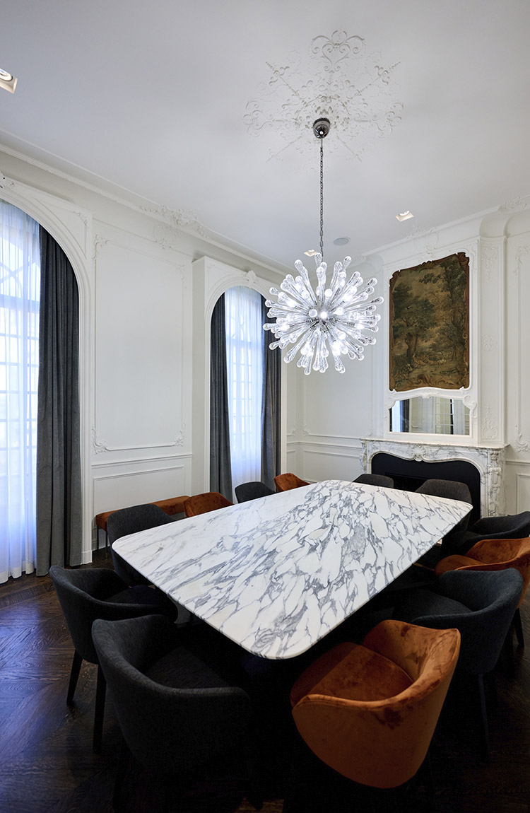 IRC Rénovation - Ixelles — Salon & salle à manger