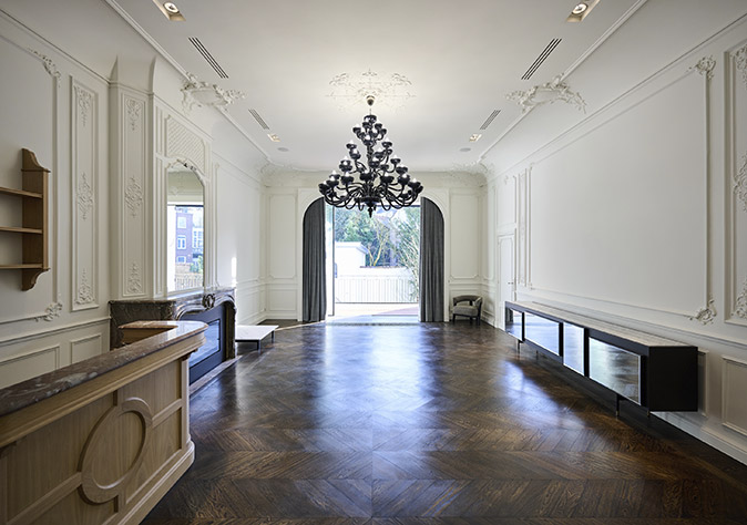 IRC Rénovation - Ixelles — Salon & salle à manger